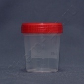Контейнер для биоматериала 120 мл, с крышкой, ИУ, нестерильный, ПП (FL Medical 12002806) в Уфе