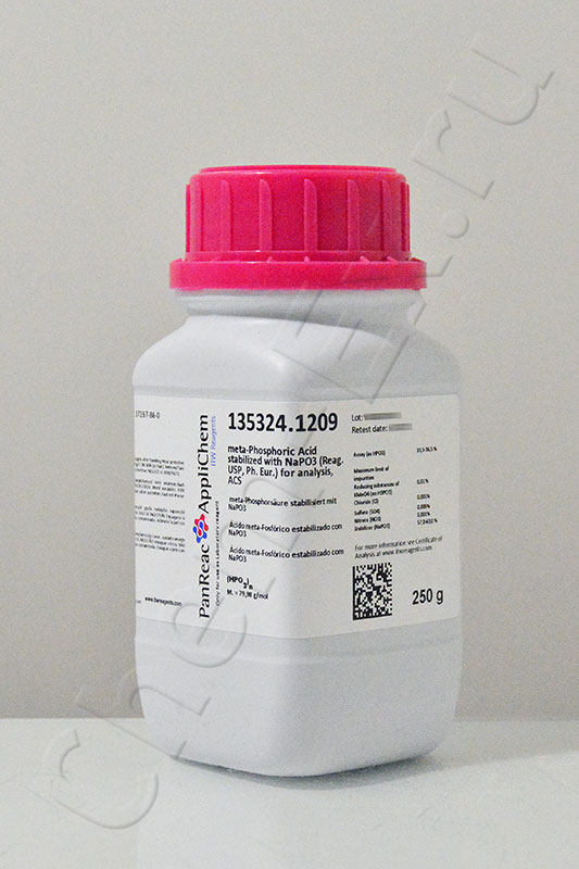 Фосфорная кислота-мета, для аналитики (Panreac 135324.1209), 250 г в Уфе