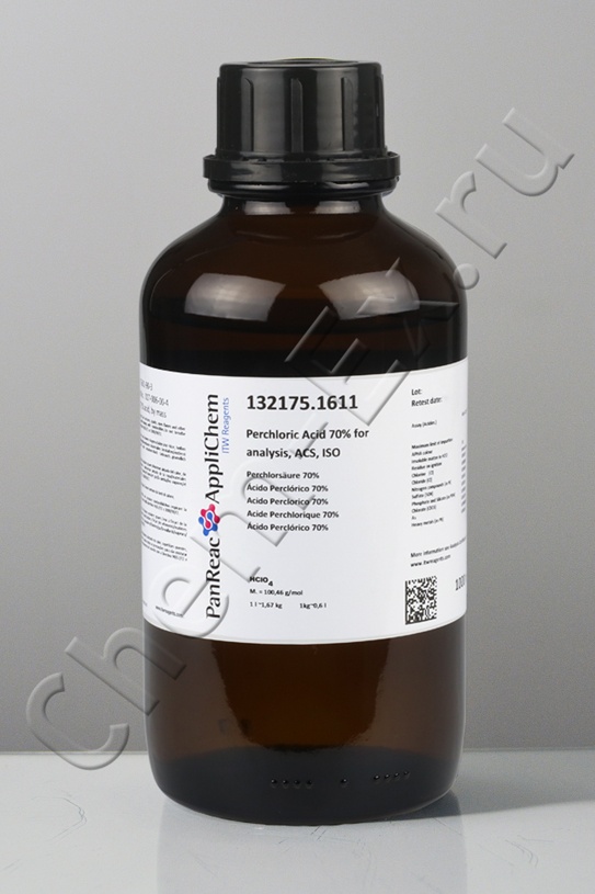 Хлорная (Перхлорная) кислота 70% (Panreac 132175.1611), 1 л. в Уфе