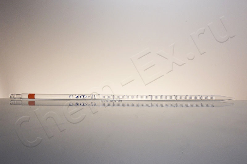 Пипетка 2-2-2-10 (10 мл), полный слив, 2 класс точности (10001705) в Уфе