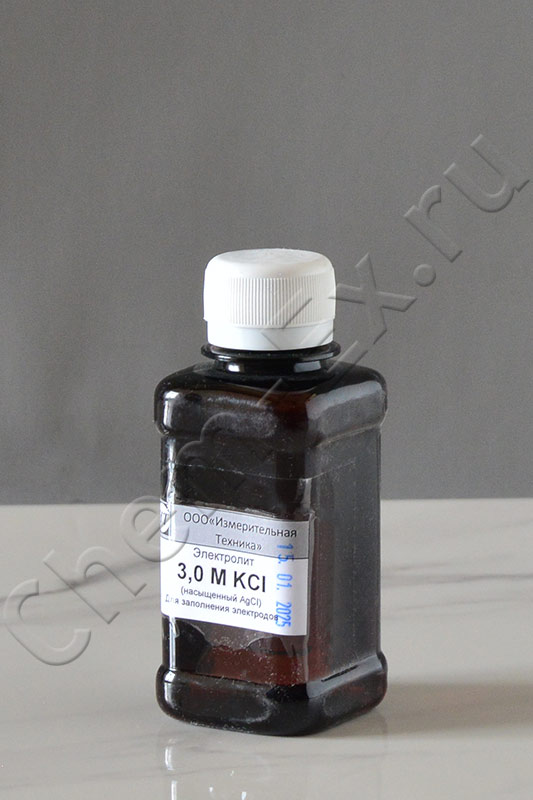 Электролит 3М KCl, насыщенный AgCl, 125 мл в Уфе
