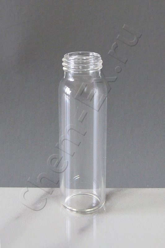 Виала 40 мл, светлое стекло 7.0, d 27,5х95 мм, с резьбой ND24 (арт. HM-4095Р) в Уфе