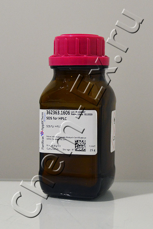 Натрий додецилсульфат, для ВЭЖХ (Panreac 362363.1606) 25 г