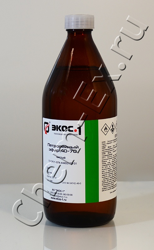 Петролейный эфир 40-70 (ч) (Экос-1)