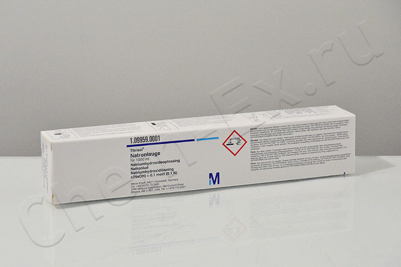 Натрий гидроксид раствор (0,1N) Titrisol® (Merck 1.09959.0001) 1 ампл. в Уфе