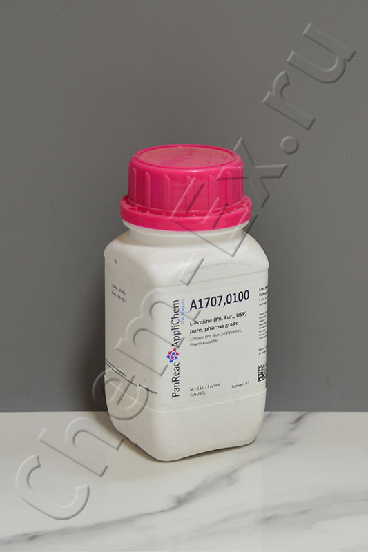 Пролин-L, Ph. Eur., USP (AppliChem A1707.0100), 100 г в Уфе