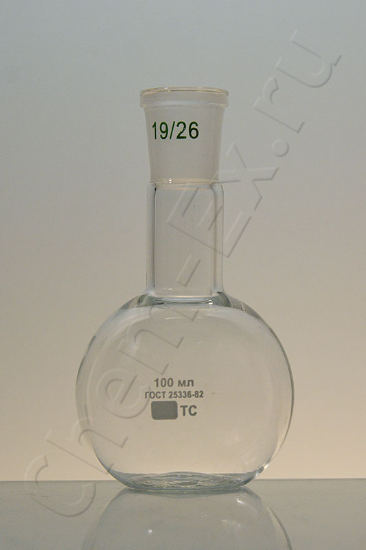 Колба П-1-100-19/26 (со шлифом) ТС (5007) в Уфе