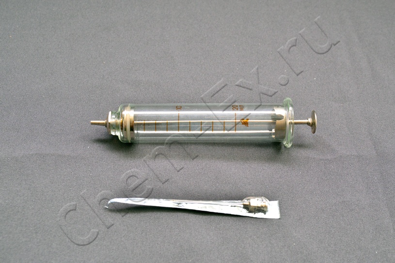 Шприц медицинский многократного применения 20 см3 типа "Рекорд" в Уфе