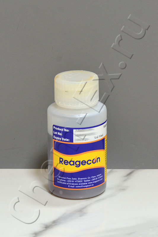 Палладиевый модификатор для графитовой печи AAS c (Pd) = 10.0 ± 0.2 g/l  (Reagecon MMPD1050), 50 мл