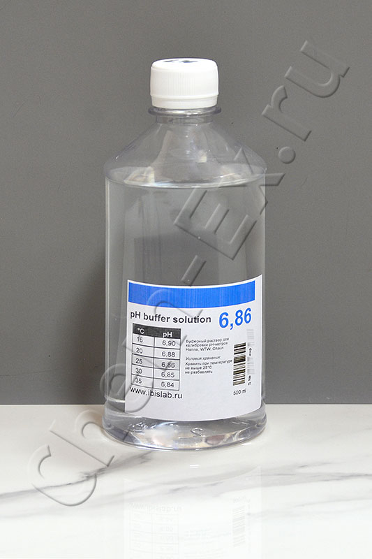 Раствор буферный pH 6,86 (500 мл) (ИбисЛаб) в Уфе