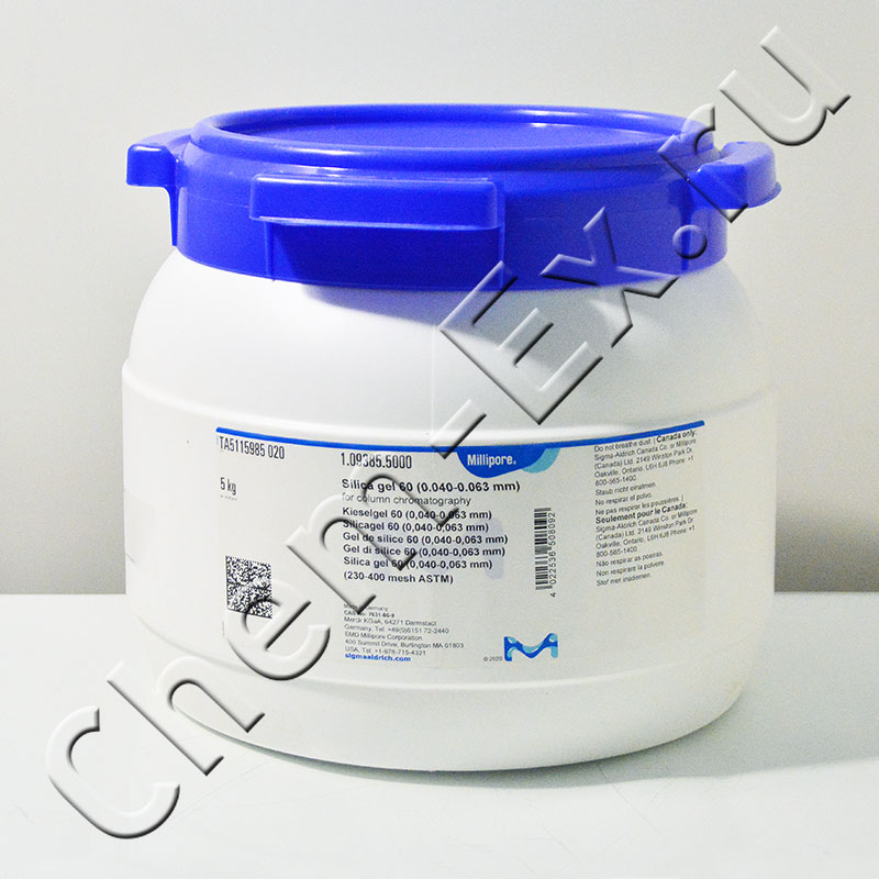 Силикагель 60 для колоночной хроматографии (0,04-0,063 мм) (Merck 1.09385.5000), 5 кг в Уфе