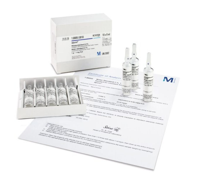 Water Standard 1 % стандарт для кулонометр.титрования Aquastar™ (Merck 1.88052.0010), 10 х 8 мл в Уфе
