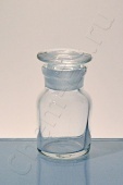 Склянка с притертой пробкой 30 мл (светл. стекло, шир горло) (10003108) (Шт.)