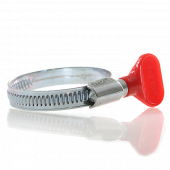 Хомут нержавеющий "винт-барашек" 12-20 мм в Уфе