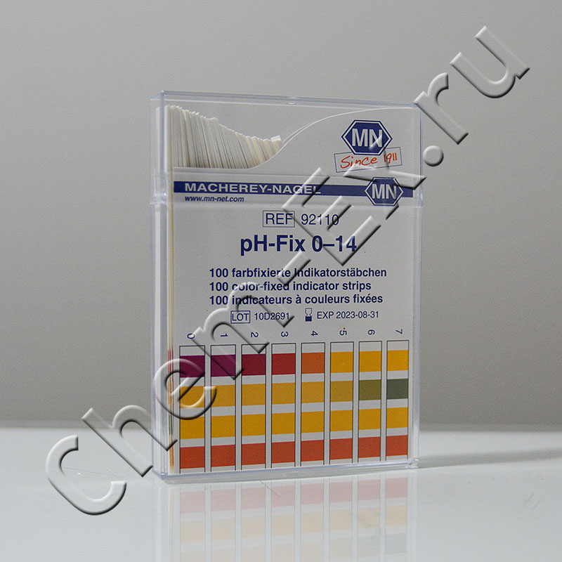 Бумага индикаторная универсальная pH-Fix pH 0-14 (Macherey-Nagel 92110) 100 шт/упак