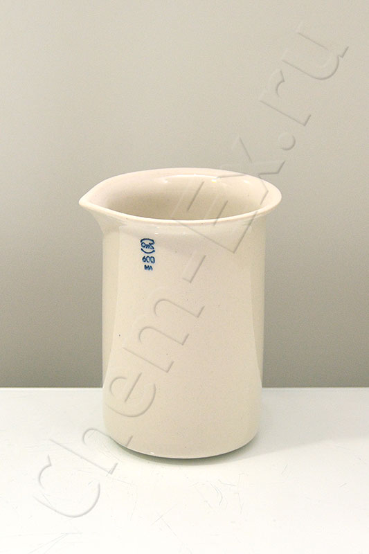 Стакан фарфоровый № 6 (600 мл) (d=85 мм, h=135 мм) в Уфе