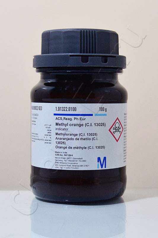 Метиловый оранжевый (Merck 1.01322.0100), 100 г в Уфе