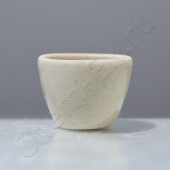 Тигель фарфоровый низкий № 2 (d=25, h=19) в Уфе Тигель фарфоровый низкий № 2 (d=25, h=19) в Уфе