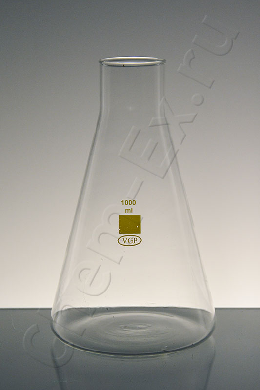Колба КН-2-1000, d-50 мм ТС (без шкалы)