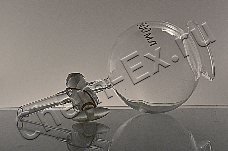 Воронка делительная шарообразная 500 мл (1541/1) в Уфе