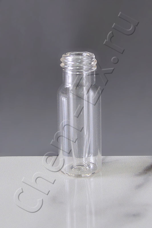 Виала 0,3 мл, светлое стекло 5.0, d 11,6x32 мм, с резьбой (9-425), со вставкой (арт. HM-0718)