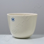 Тигель фарфоровый низкий № 6 (d=75, h=57) в Уфе Тигель фарфоровый низкий № 6 (d=75, h=57) в Уфе