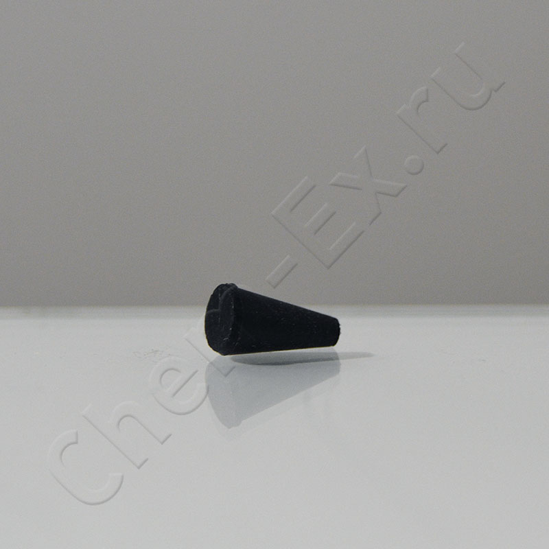 Пробка резиновая № 5 (d=3/7 мм, h=12 мм) m=0,39 г в Уфе