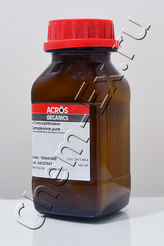 Крезолфталеин комплексон орто, pure (Acros 18244 1000) 100 г в Уфе