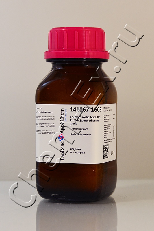 Трихлоруксусная кислота Ph. Eur. (Panreac 141067.1609), 250 г в Уфе