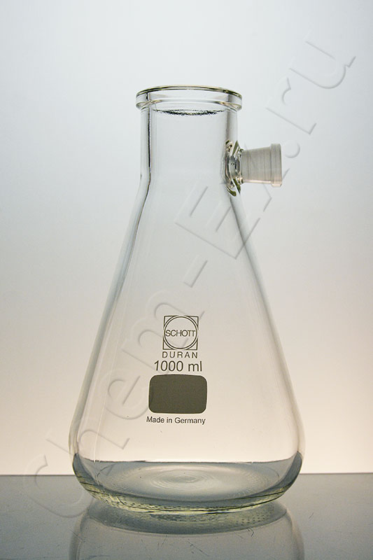 Колба Бунзена 1000 мл (Duran 211835407)
