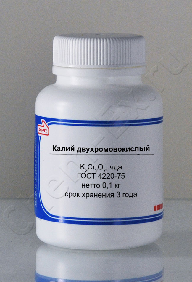 Калий двухромовокислый (чда) в Уфе