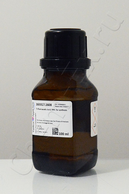Трифторуксусная кислота 99% (Panreac 163317.1608), 100 мл