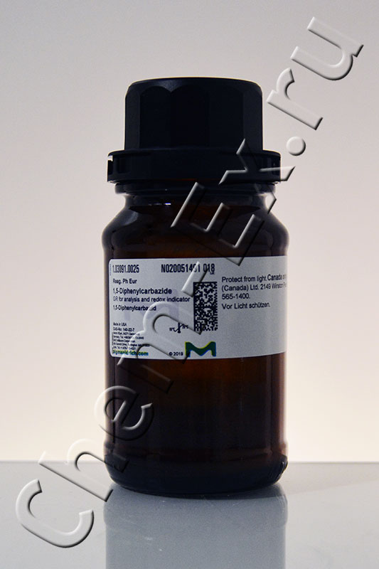 Дифенилкарбазид-1,5, для аналитики (Merck 1.03091.0025) 25 г