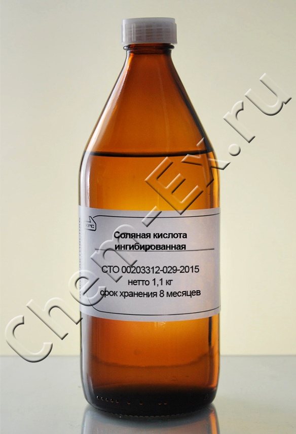 Соляная кислота ингибированная в Уфе