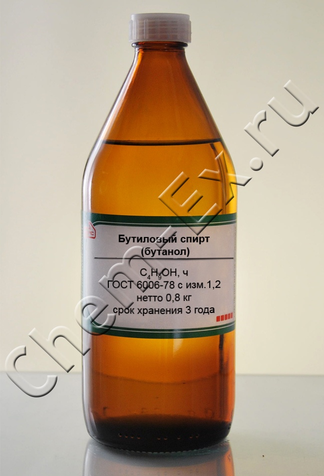 Бутиловый спирт (ч) (бутанол) (Экос-1)