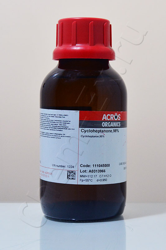 Циклогептанон 98 % (Acros 11104 5000) 500 г в Уфе