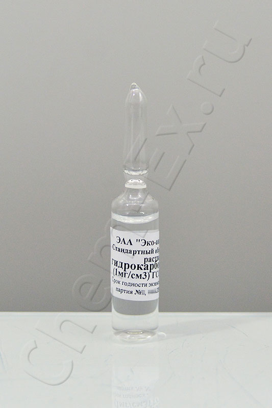 ГСО гидрокарбонат-ионов (1,0 мг/см3), амп. 5 см3, ГСО 8403-2003 (фон-вода)