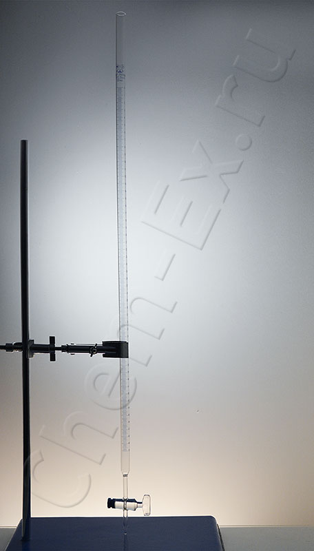 Бюретка 1-1-2-50-0,1 с прямым краном (10000028) в Уфе