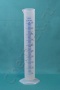 Цилиндр  500 мл с нос., рельефная синяя шкала, d = 58 мм, h = 360 мм, ПП Vitlab (651081) в Уфе